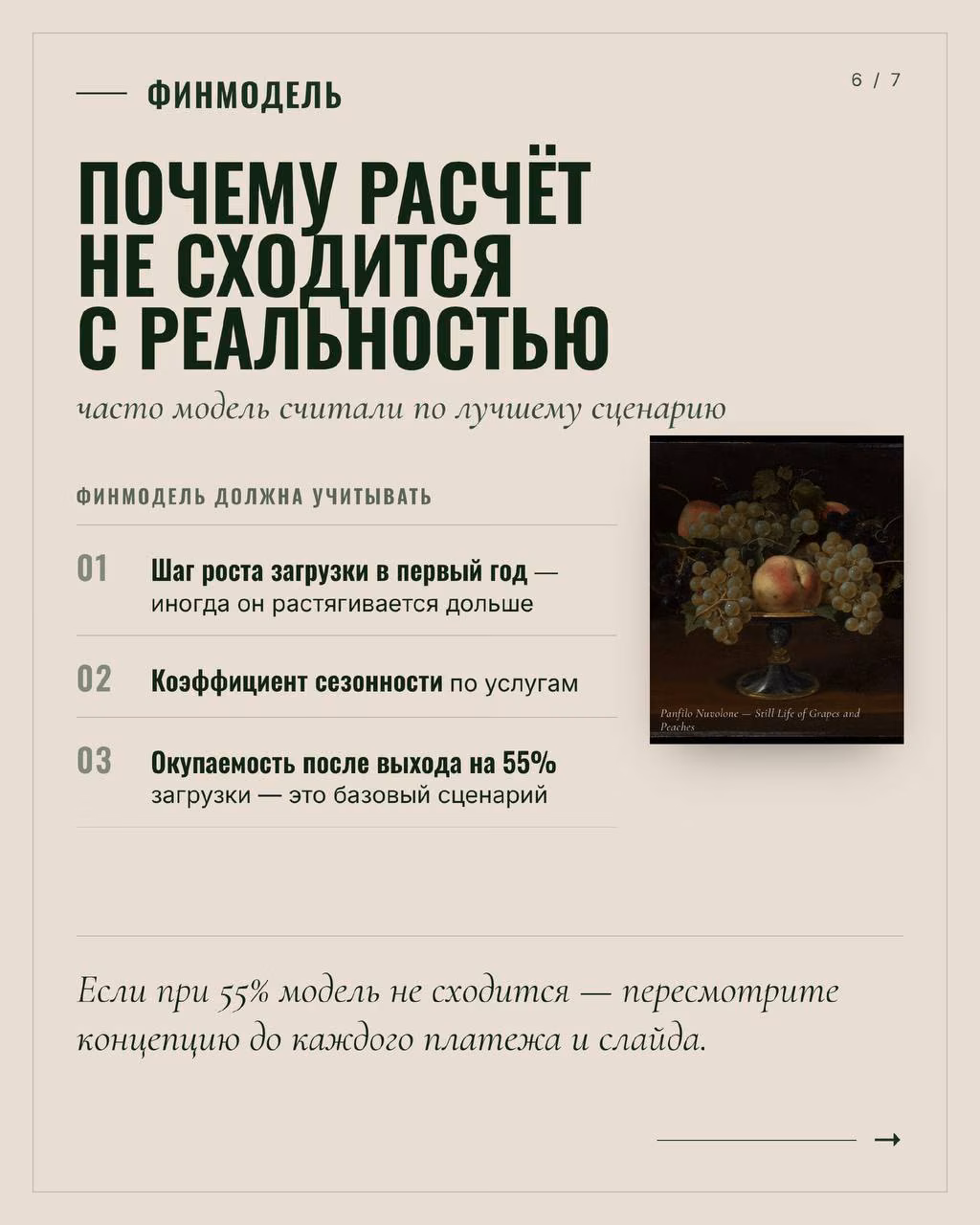 Слайд 6 примера ИИ-поста